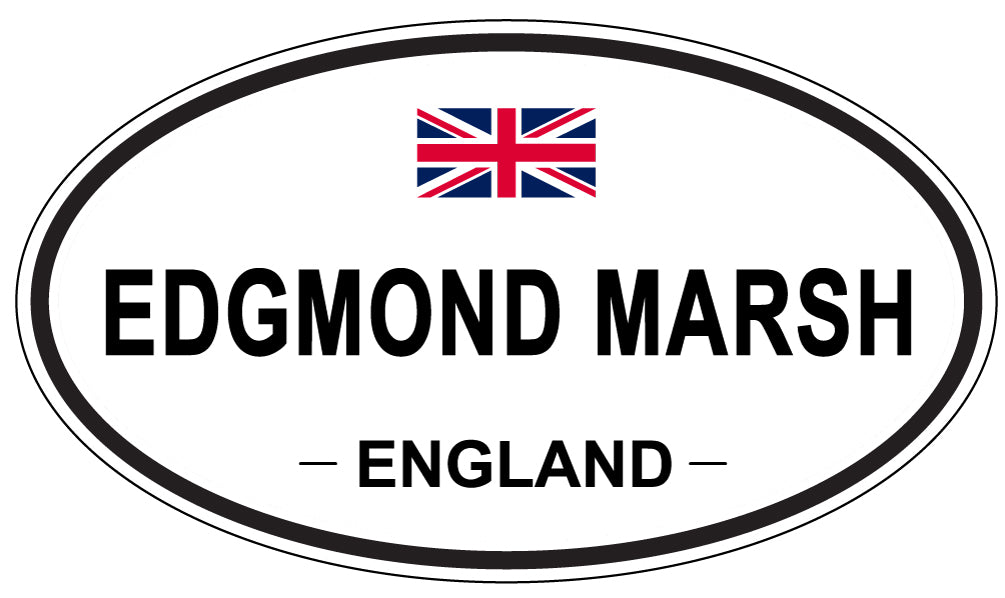 EDGMOND MARSH, England - Oval Magnet