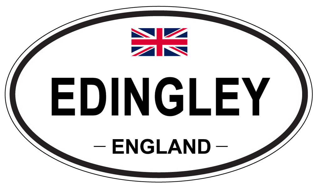 EDINGLEY, England - Oval Magnet