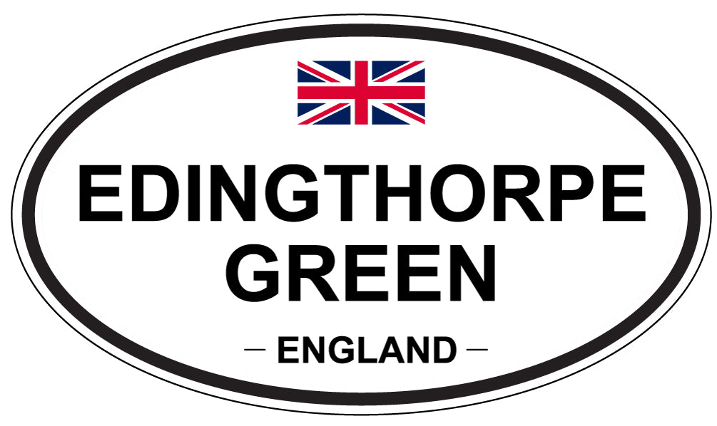 EDINGTHORPE GREEN, England - Oval Magnet