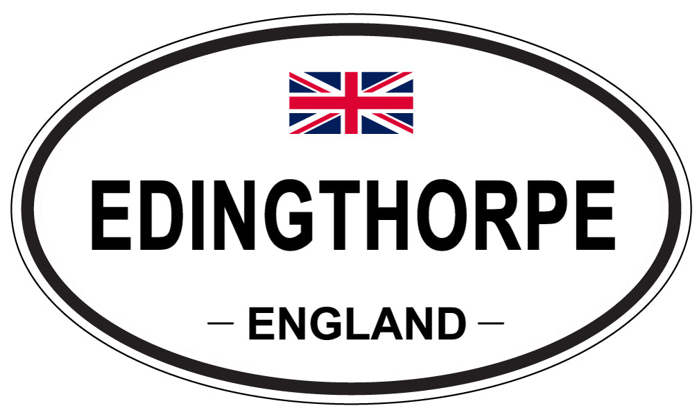 EDINGTHORPE, England - Oval Magnet