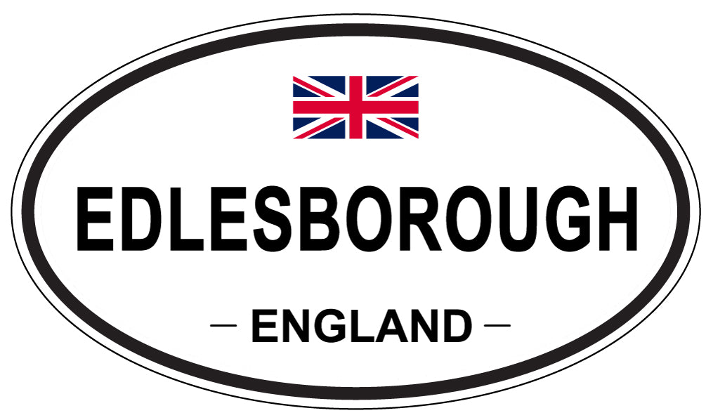 EDLESBOROUGH, England - Oval Magnet