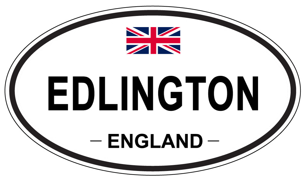 EDLINGTON, England - Oval Magnet