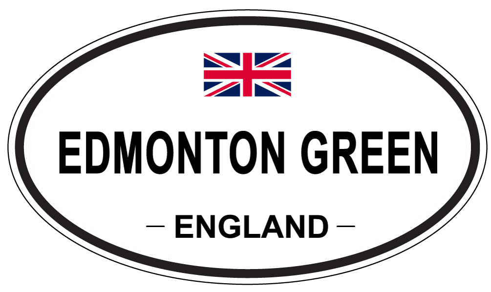 EDMONTON GREEN, England - Oval Magnet