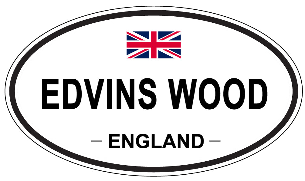 EDVINS WOOD, England - Oval Magnet
