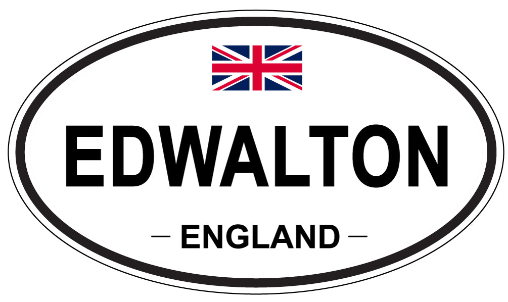 EDWALTON, England - Oval Magnet