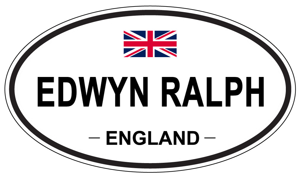 EDWYN RALPH, England - Oval Magnet