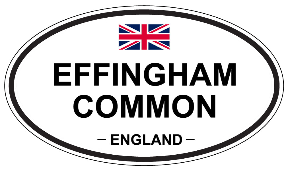 EFFINGHAM COMMON, England - Oval Magnet