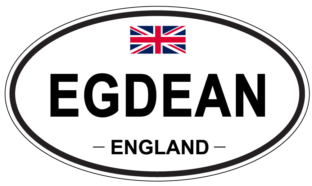 EGDEAN, England - Oval Magnet