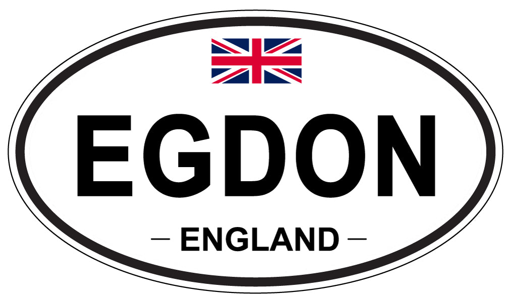 EGDON, England - Oval Magnet