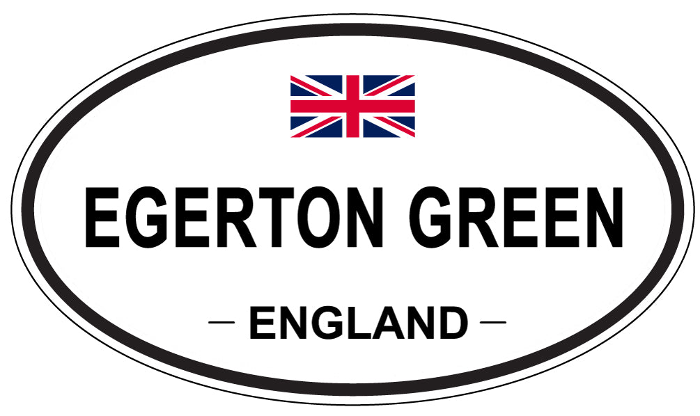 EGERTON GREEN, England - Oval Magnet