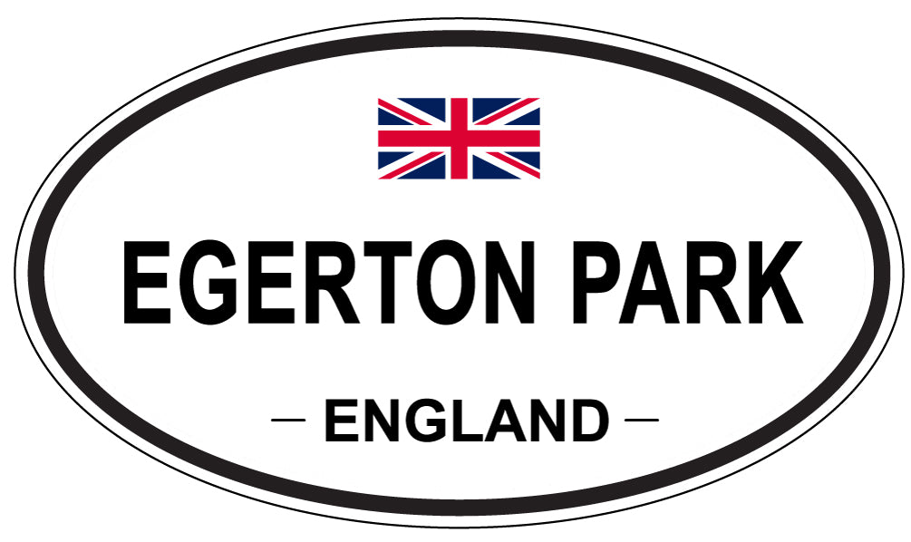 EGERTON PARK, England - Oval Magnet