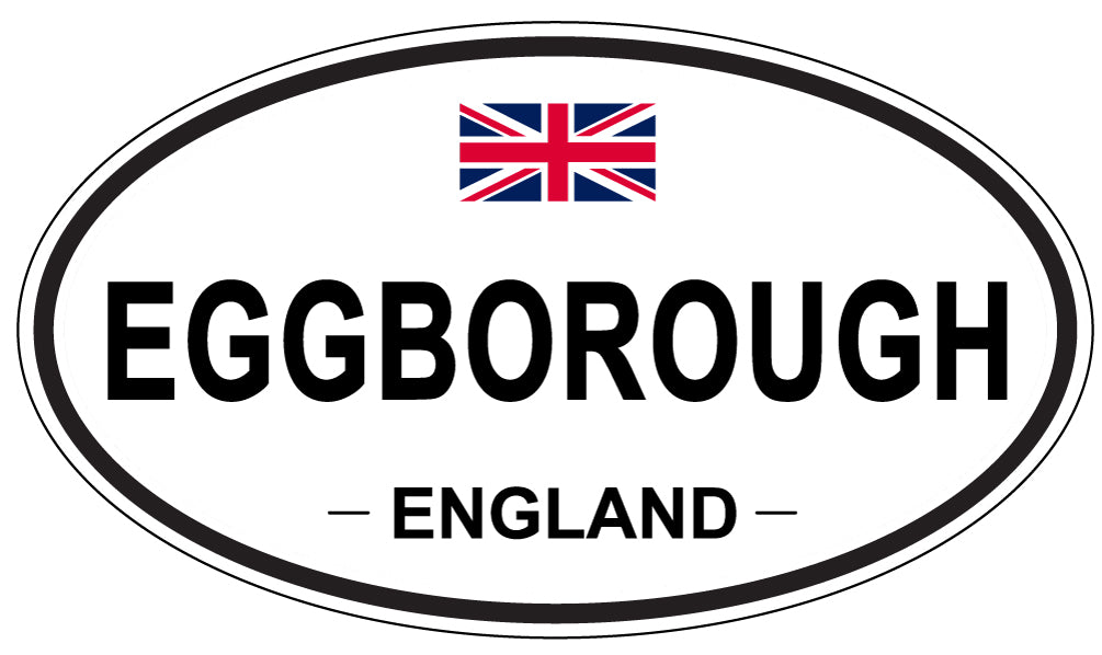 EGGBOROUGH, England - Oval Magnet
