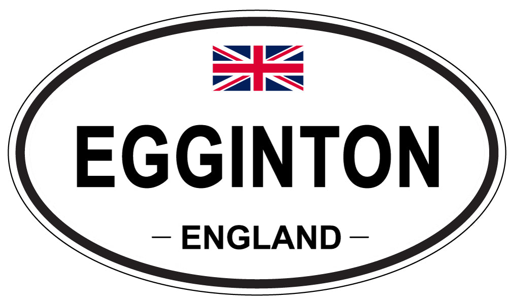 EGGINTON, England - Oval Magnet