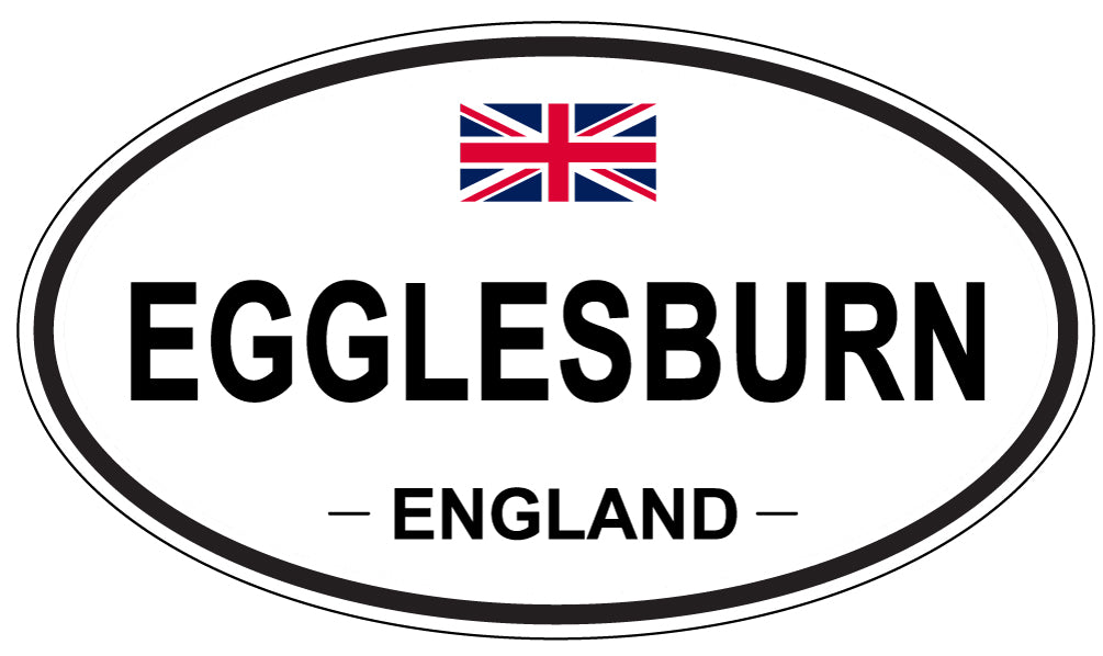 EGGLESBURN, England - Oval Magnet