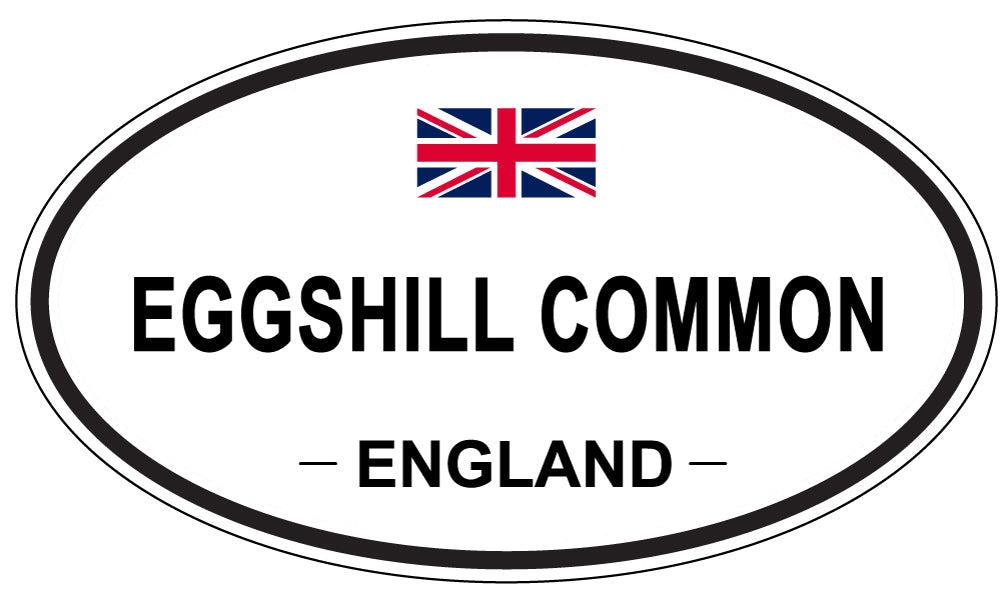 EGGSHILL COMMON, England - Oval Magnet