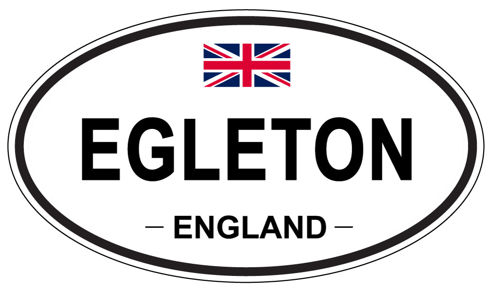 EGLETON, England - Oval Magnet