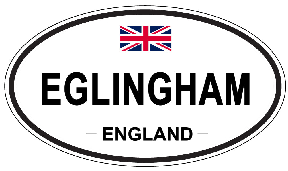 EGLINGHAM, England - Oval Magnet