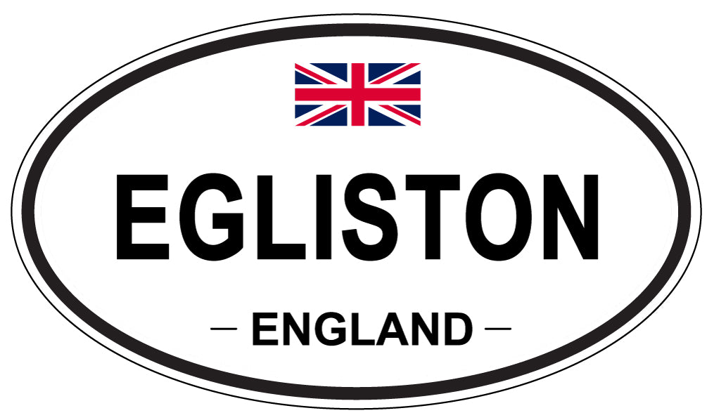 EGLISTON, England - Oval Magnet