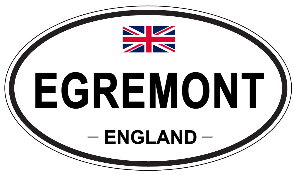 EGREMONT, England - Oval Magnet