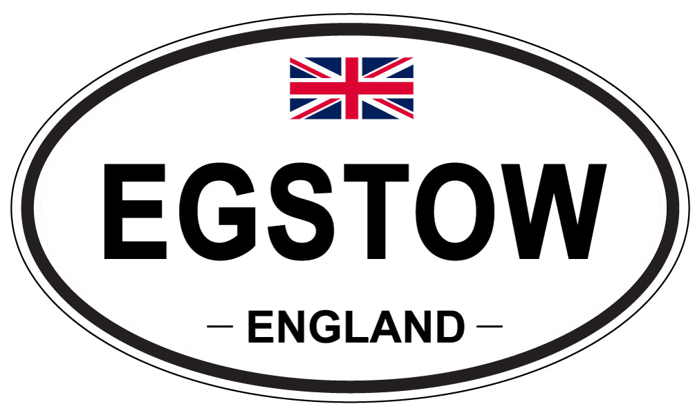 EGSTOW, England - Oval Magnet