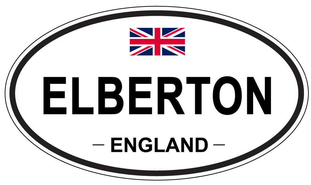 ELBERTON, England - Oval Magnet
