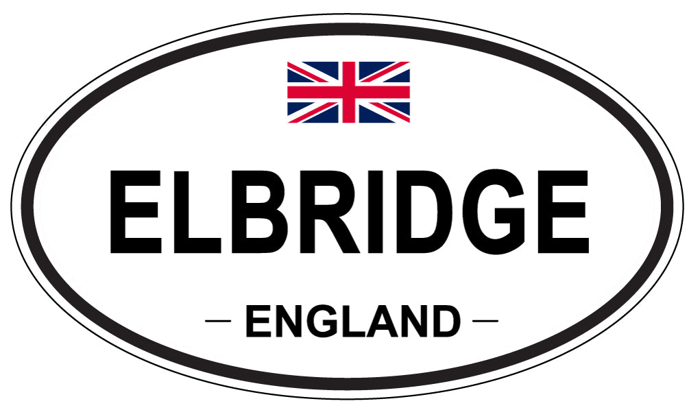 ELBRIDGE, England - Oval Magnet