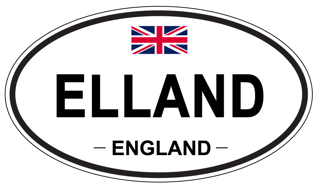 ELLAND, England - Oval Magnet