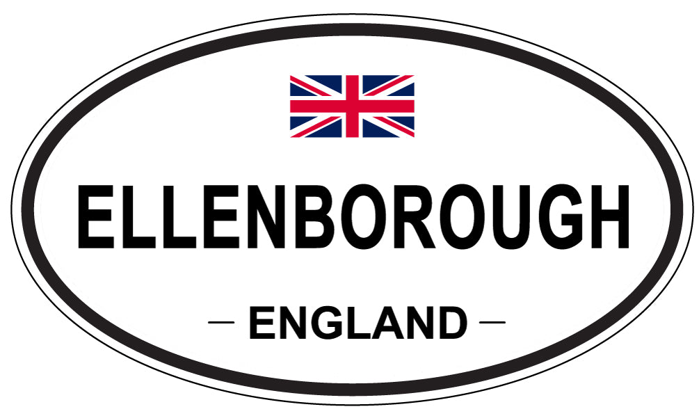 ELLENBOROUGH, England - Oval Magnet