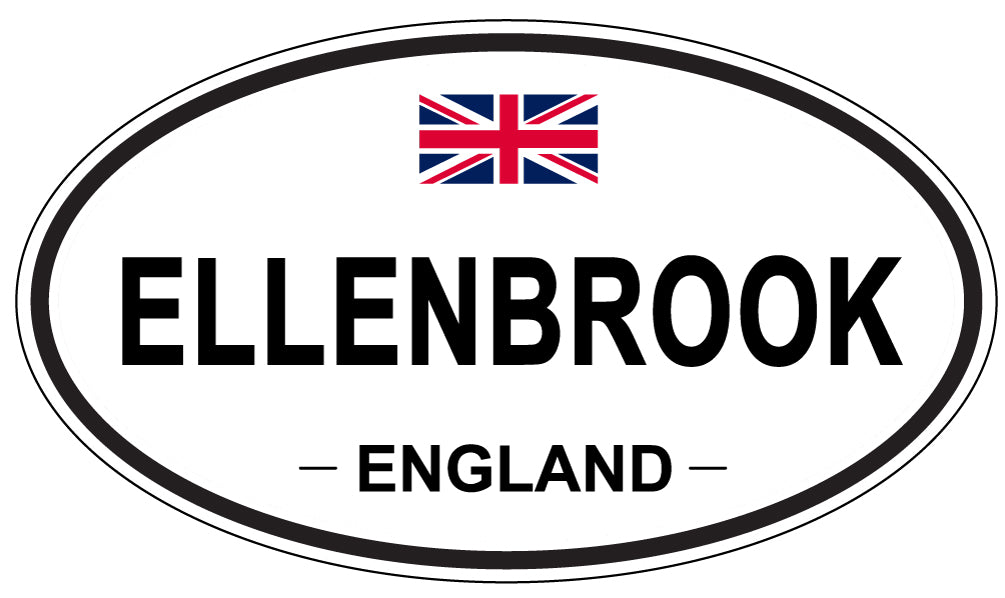 ELLENBROOK, England - Oval Magnet