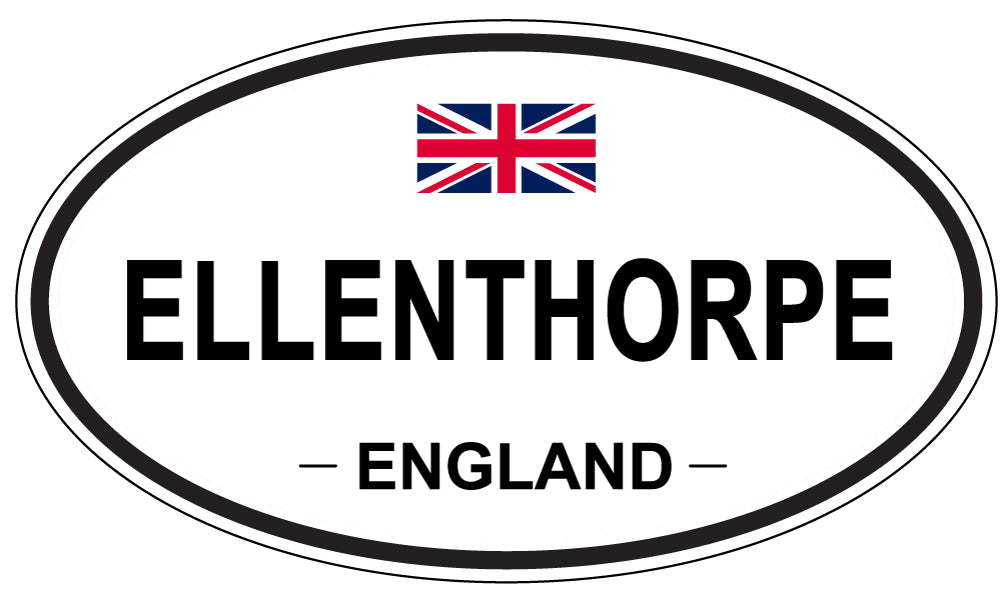 ELLENTHORPE, England - Oval Magnet