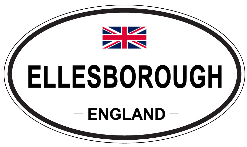 ELLESBOROUGH, England - Oval Magnet
