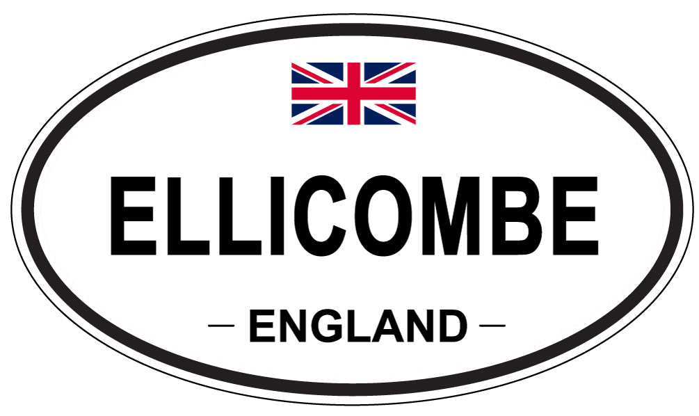 ELLICOMBE, England - Oval Magnet