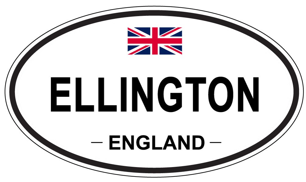 ELLINGTON, England - Oval Magnet