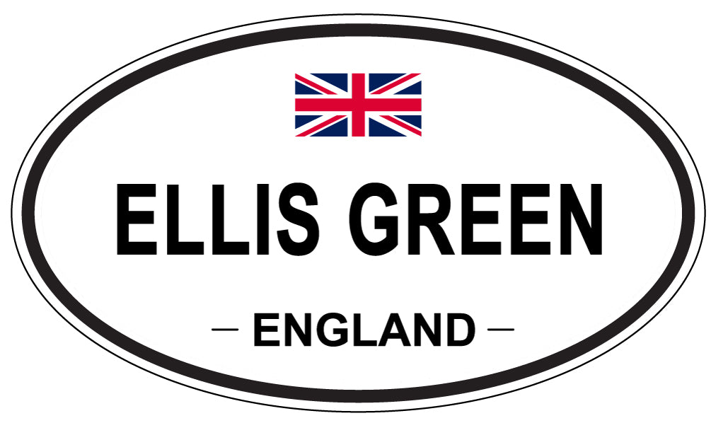 ELLIS GREEN, England - Oval Magnet