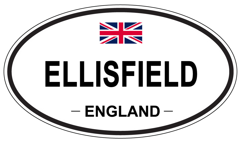 ELLISFIELD, England - Oval Magnet