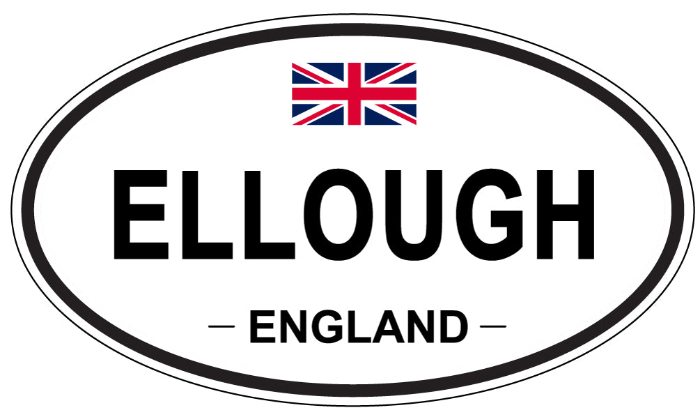 ELLOUGH, England - Oval Magnet