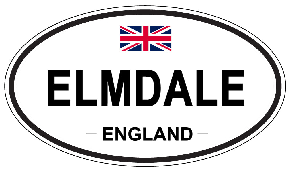 ELMDALE, England - Oval Magnet
