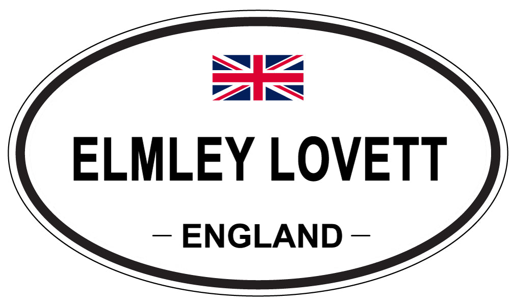 ELMLEY LOVETT, England - Oval Magnet