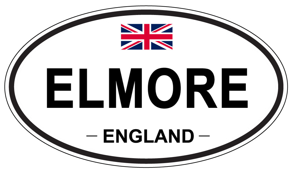 ELMORE, England - Oval Magnet