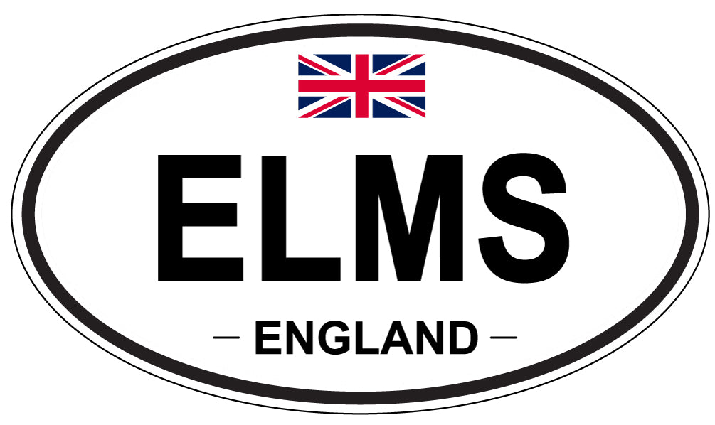 ELMS, England - Oval Magnet