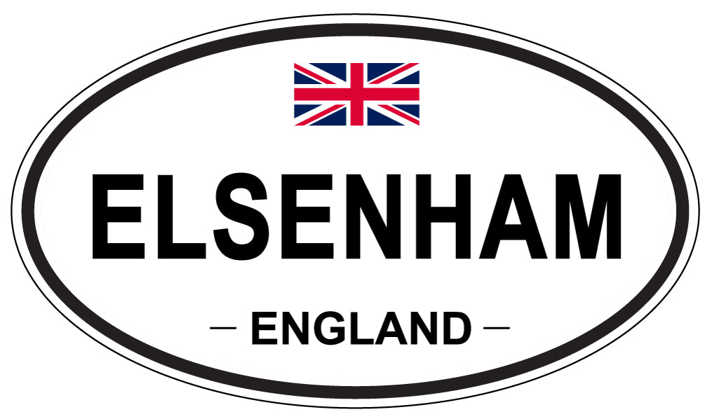 ELSENHAM, England - Oval Magnet
