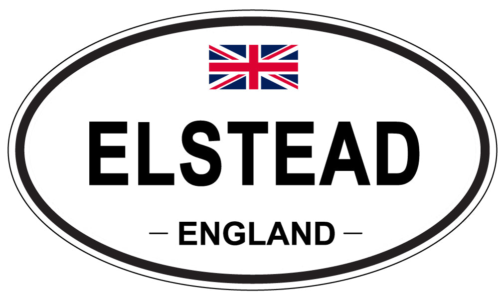 ELSTEAD, England - Oval Magnet