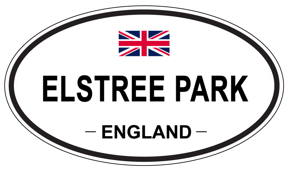 ELSTREE PARK, England - Oval Magnet