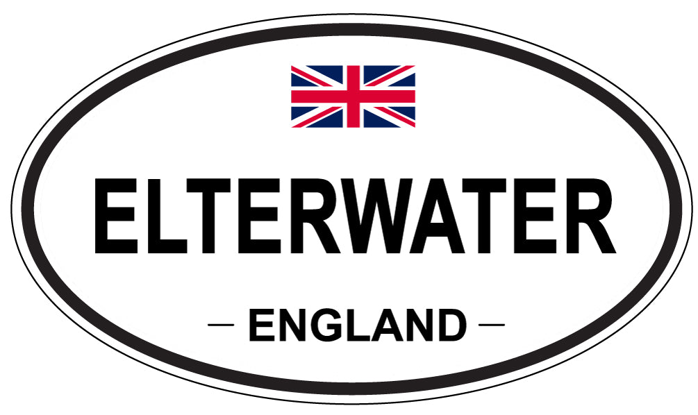 ELTERWATER, England - Oval Magnet