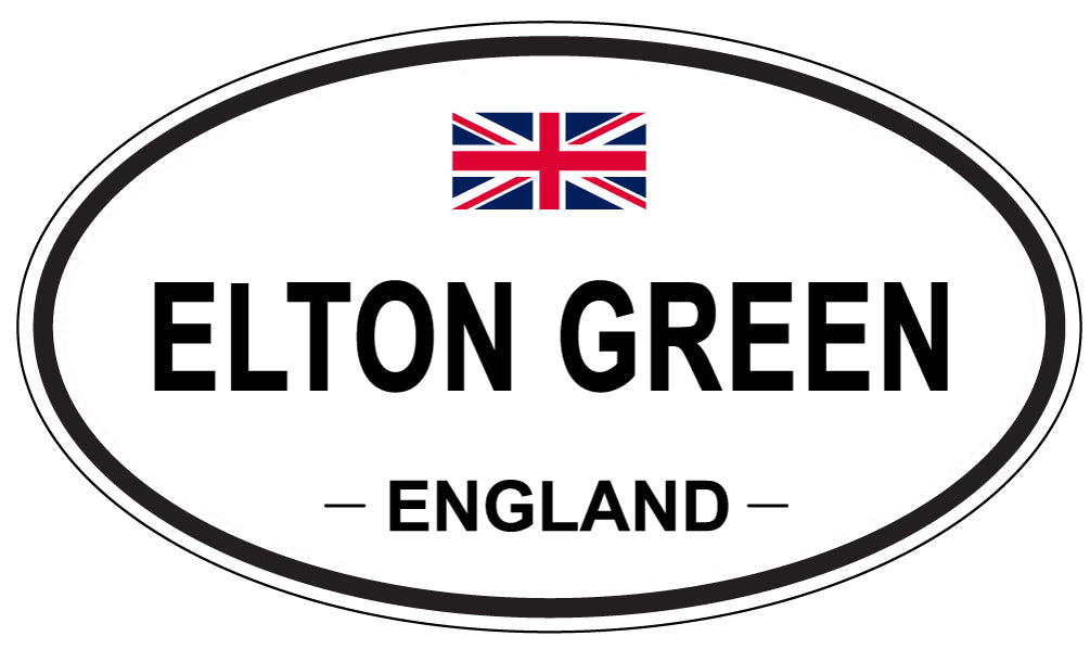 ELTON GREEN, England - Oval Magnet