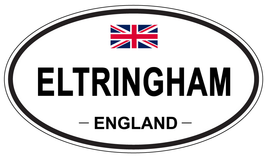 ELTRINGHAM, England - Oval Magnet