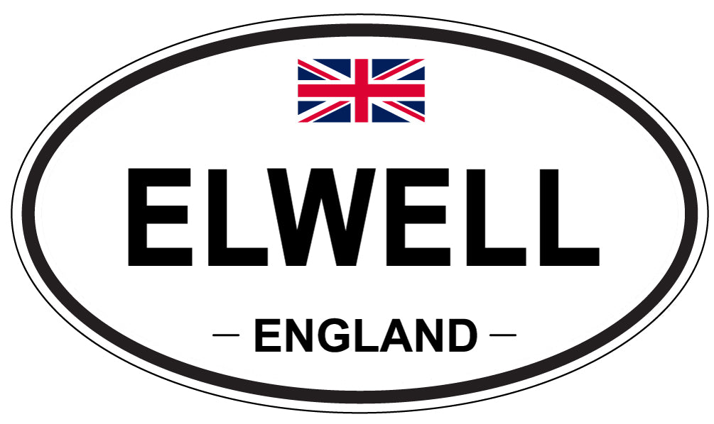 ELWELL, England - Oval Magnet