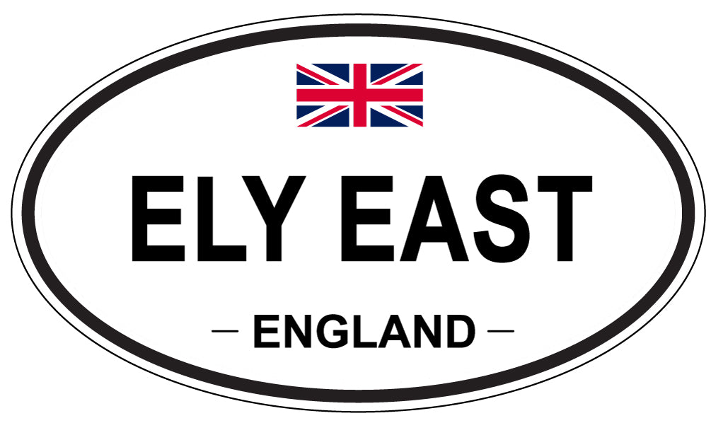 ELY EAST, England - Oval Magnet