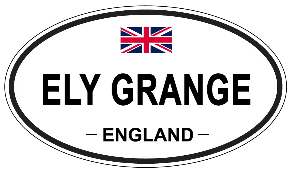 ELY GRANGE, England - Oval Magnet