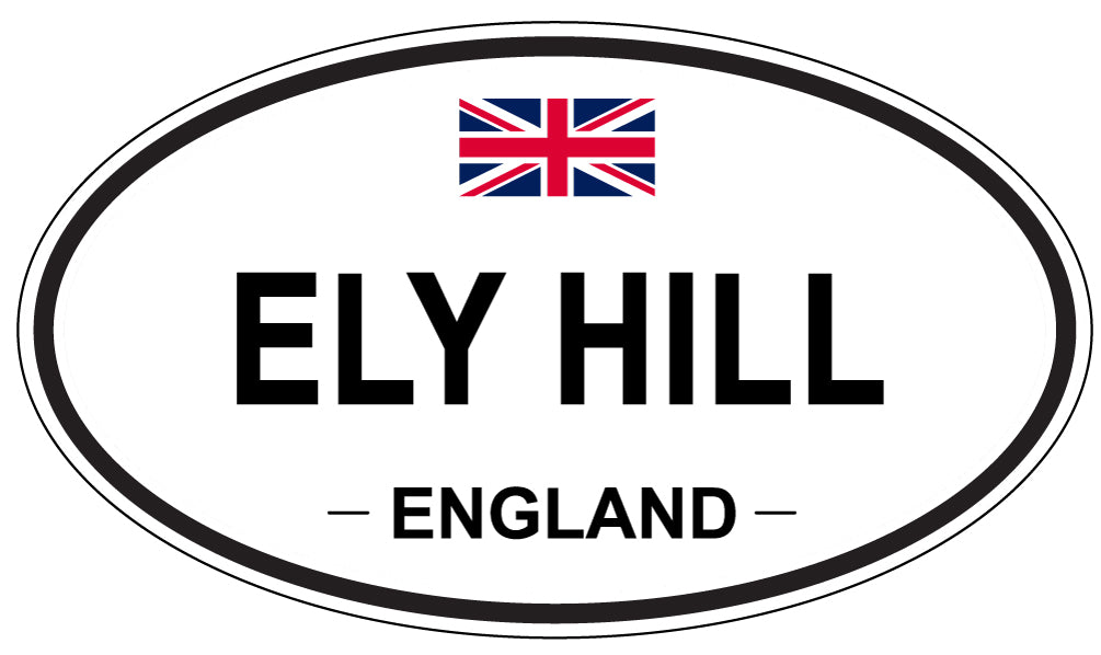 ELY HILL, England - Oval Magnet